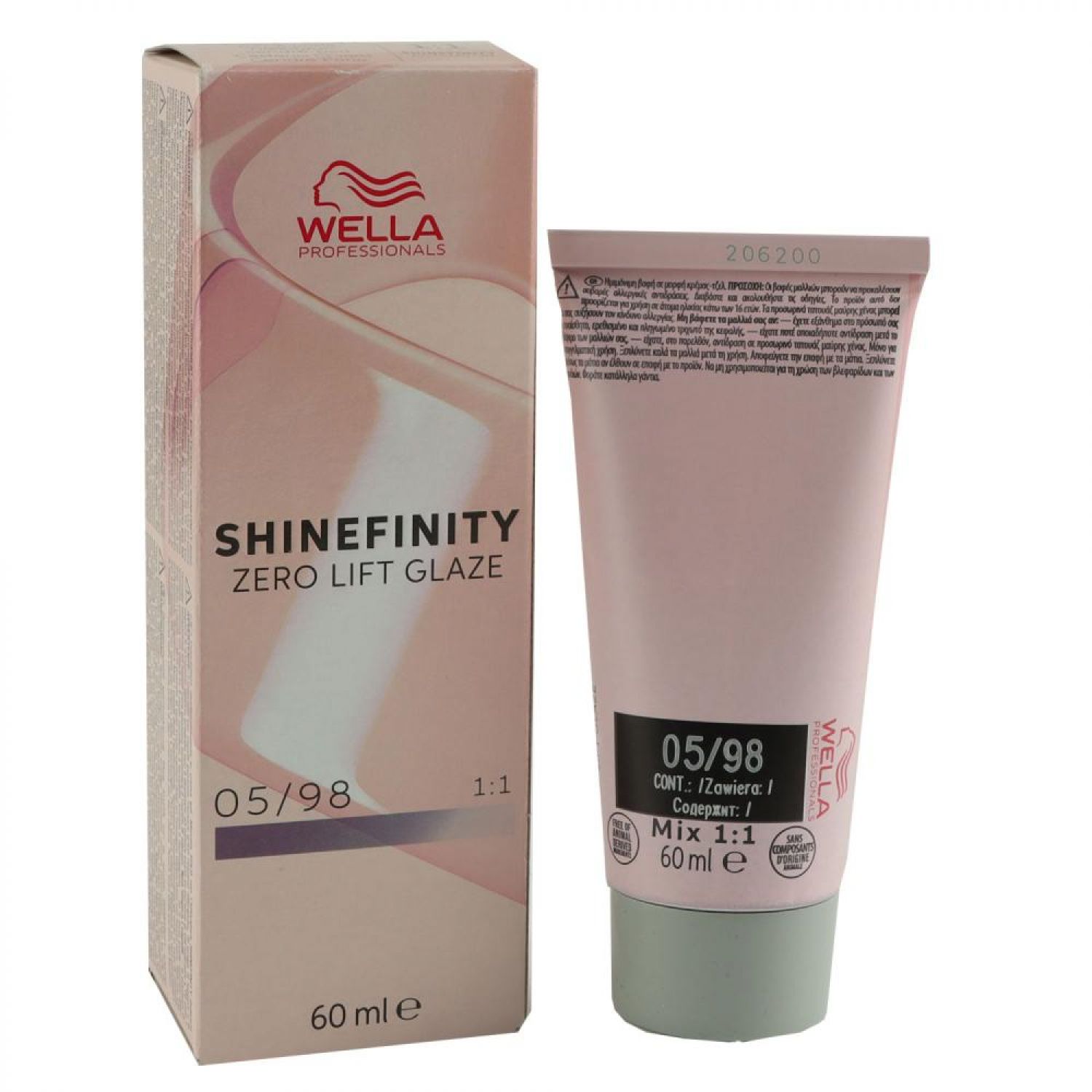Wella Shinefinity Glaze Cool 60 ml 05/98 Steal Orchid T�nung