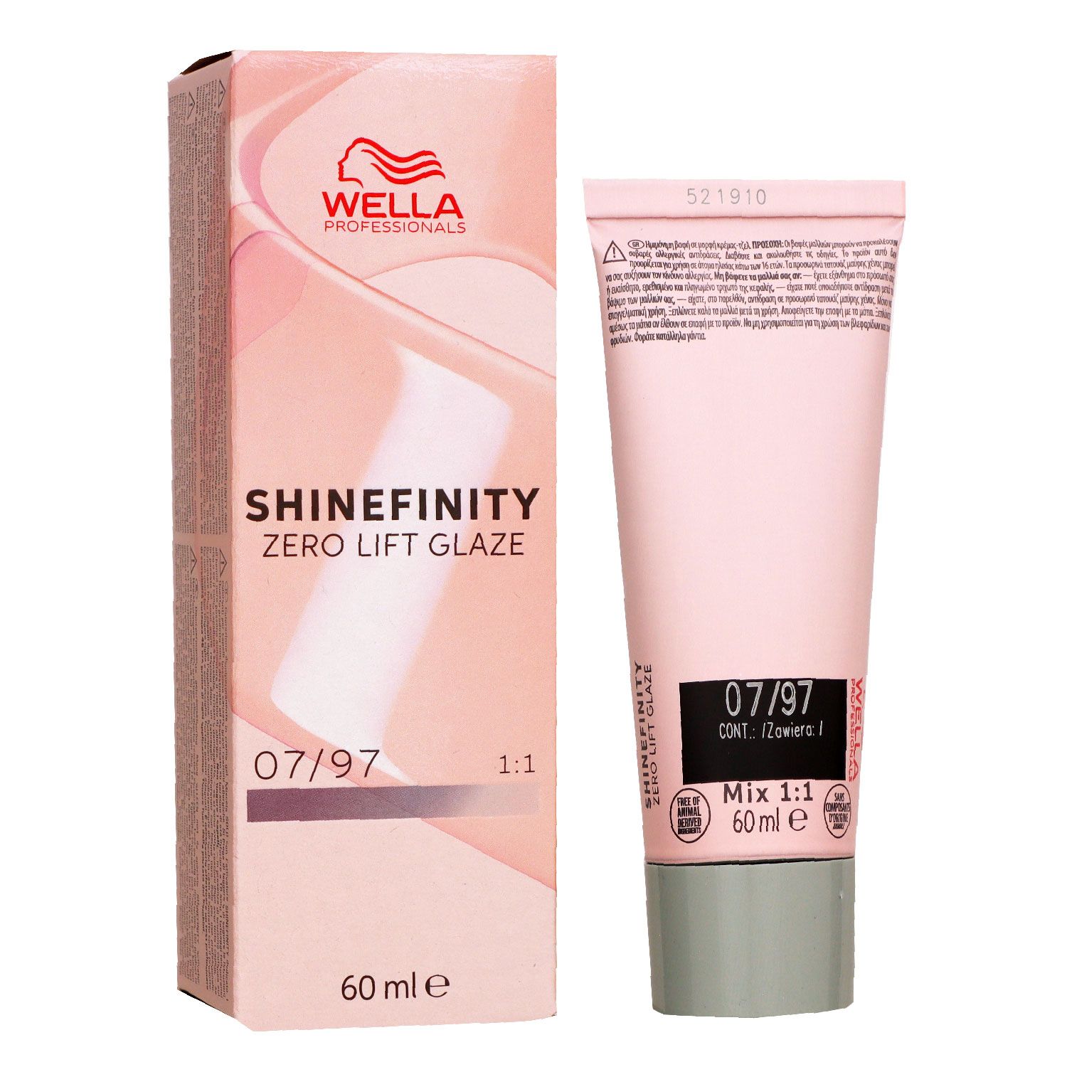 Wella Shinefinity Glaze Cool 60 ml 07/97 Mocha Beige T�nung