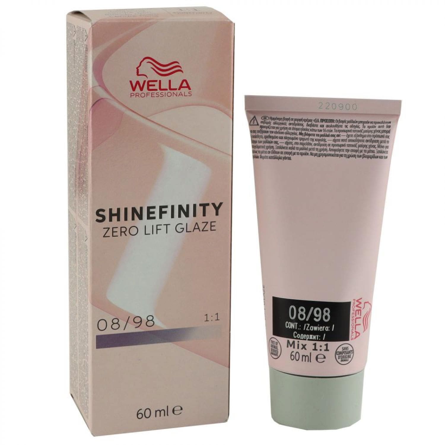 Wella Shinefinity Glaze Cool 60 ml 08/98 Silver Pearl T�nung