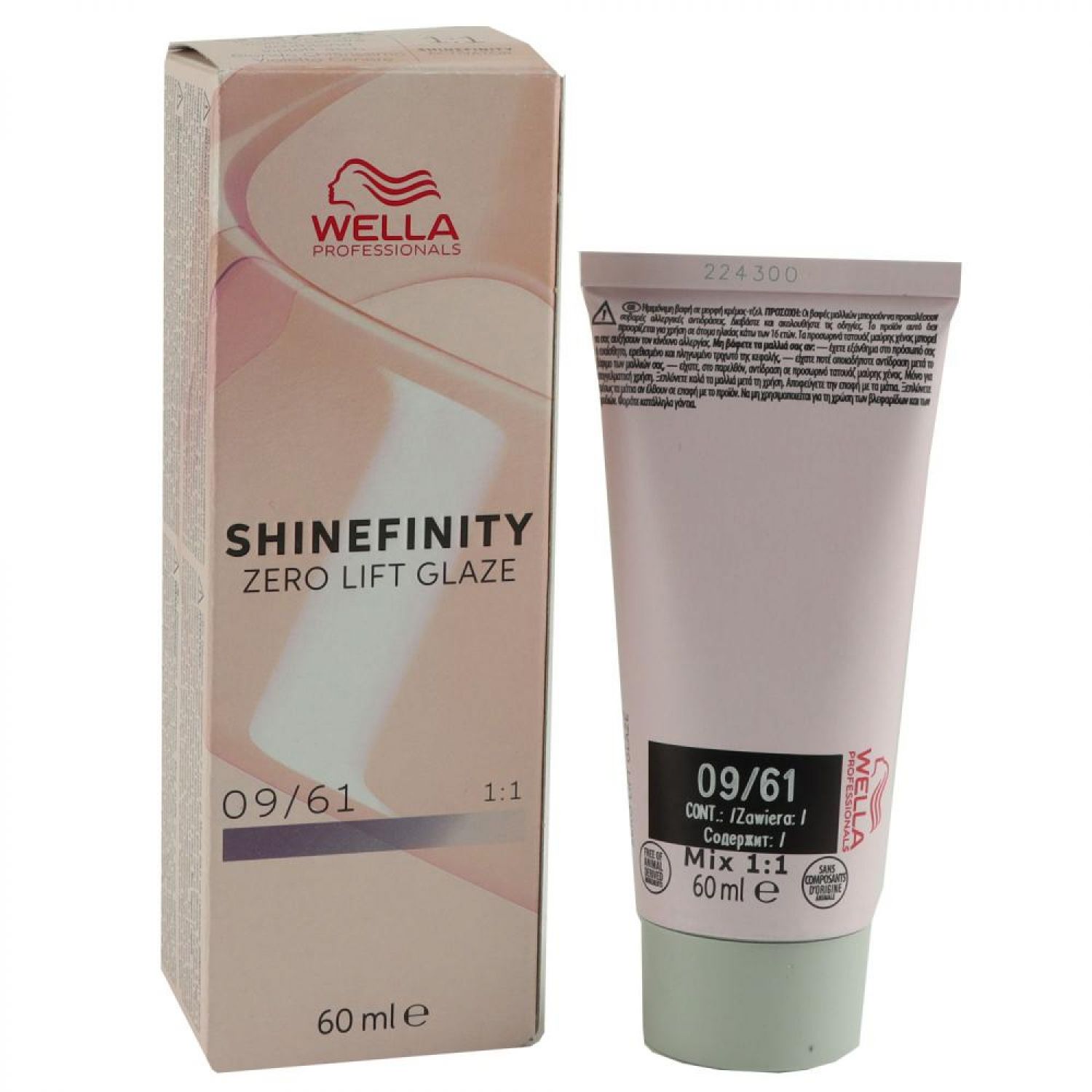 Wella Shinefinity Glaze Cool 60 ml 09/61 Iced Platinum T�nung