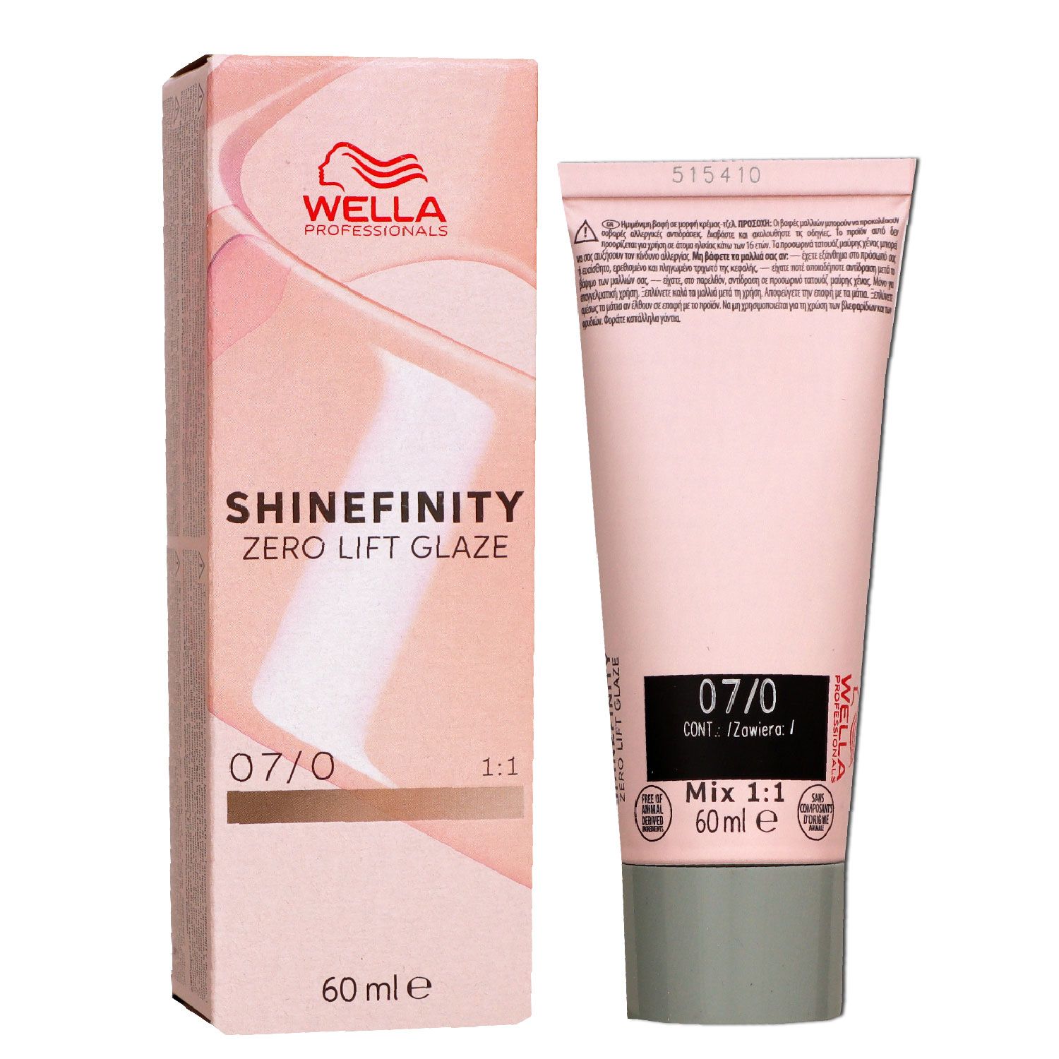 Wella Shinefinity Glaze Natural 60 ml 07/0 Oatmilk T�nung