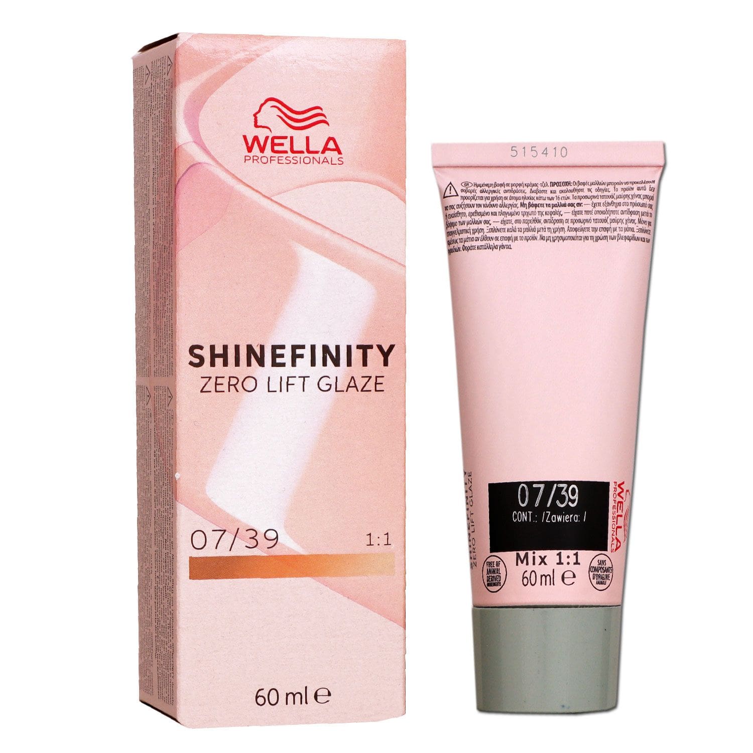 Wella Shinefinity Glaze Warm 60 ml 07/39 Chroma Gold T�nung