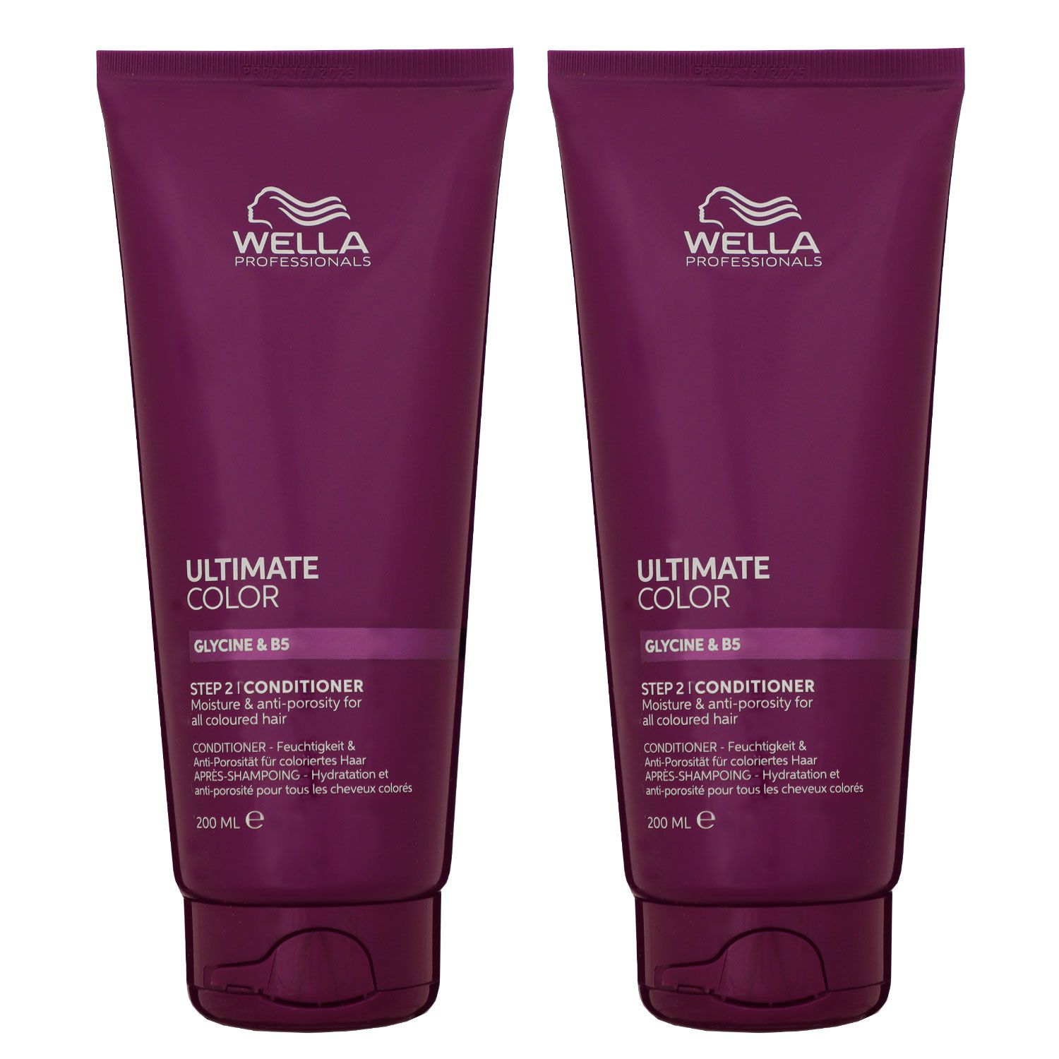 Wella Ultimate Color 2 x 200 ml Conditioner f�r coloriertes Haar Step 2 Set