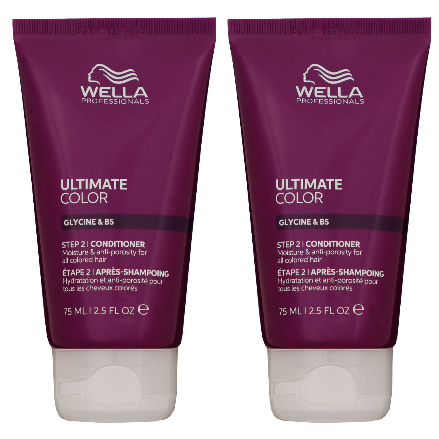 Wella Ultimate Color 2 x 75 ml Conditioner f�r coloriertes Haar Step 2 Set