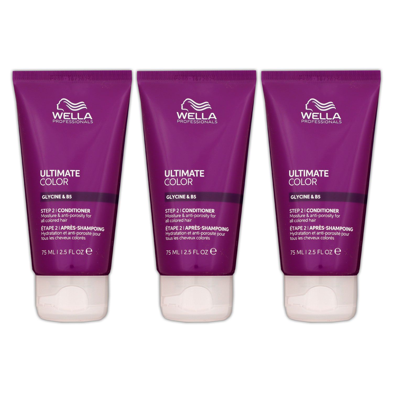 Wella Ultimate Color 3 x 30 ml Conditioner f�r coloriertes Haar Step 2 Set