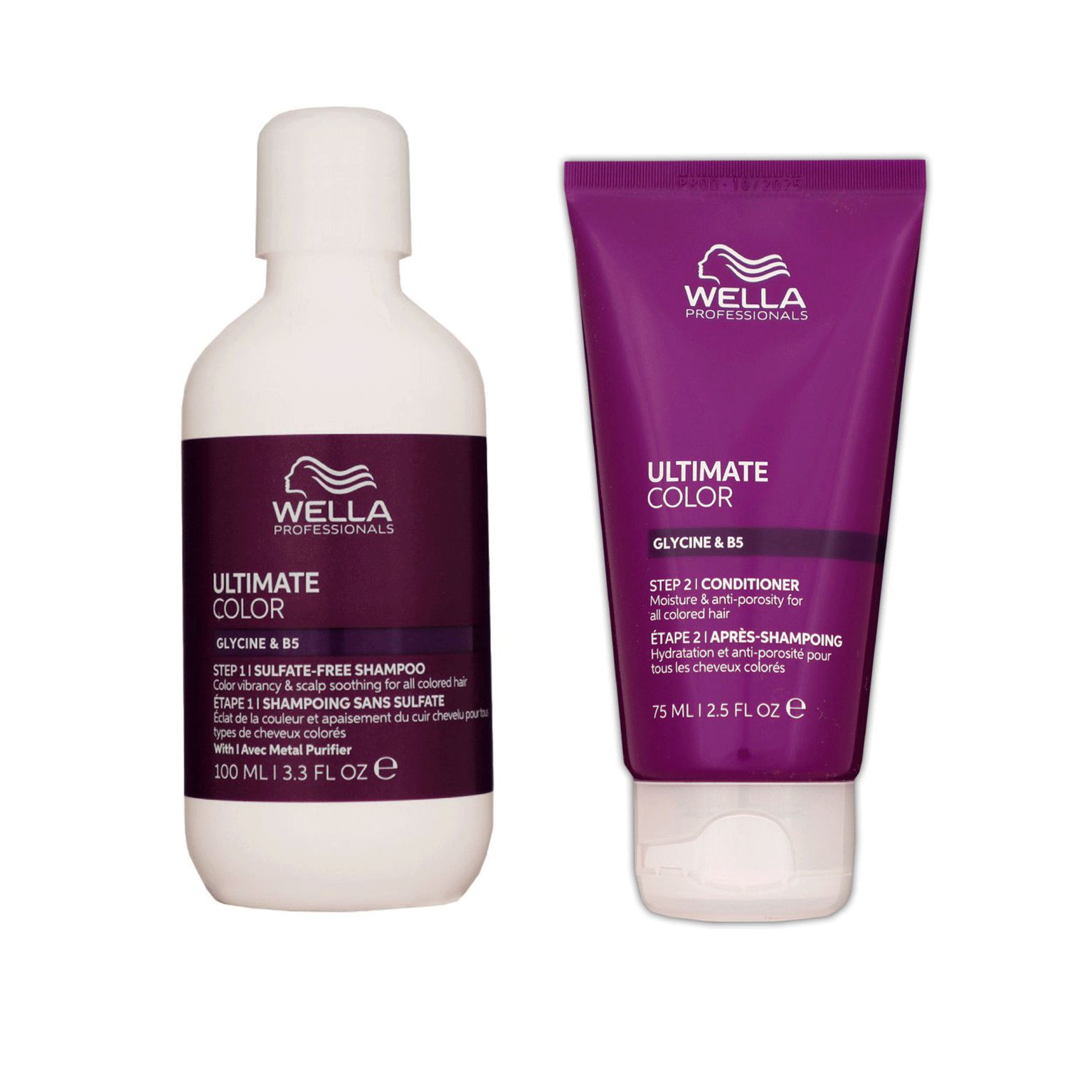 Wella Ultimate Color Shampoo 100 ml & Conditioner 75 ml f�r coloriertes Haar Set