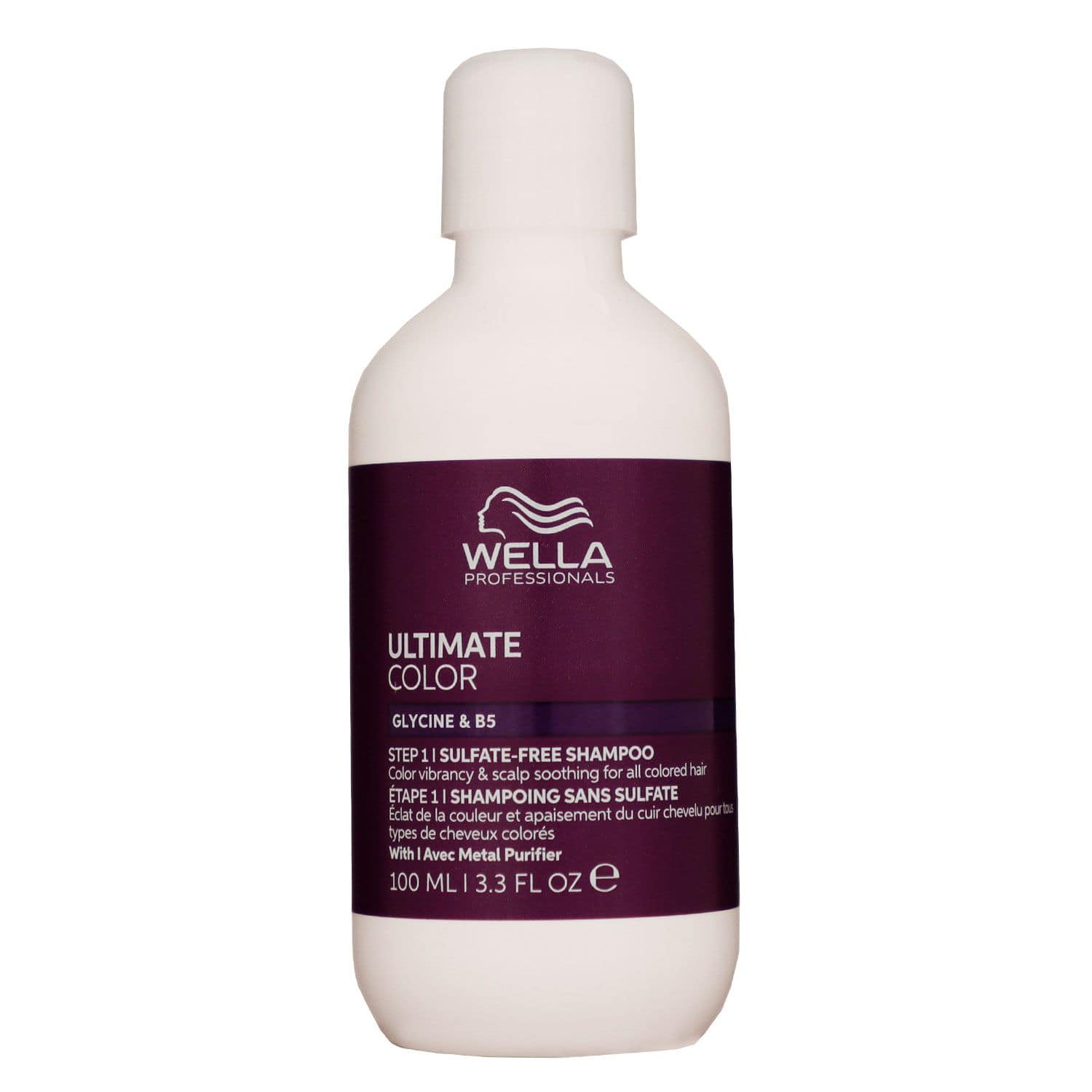 Wella Ultimate Color Sulfatfreies Shampoo 100 ml f�r coloriertes Haar Step 1