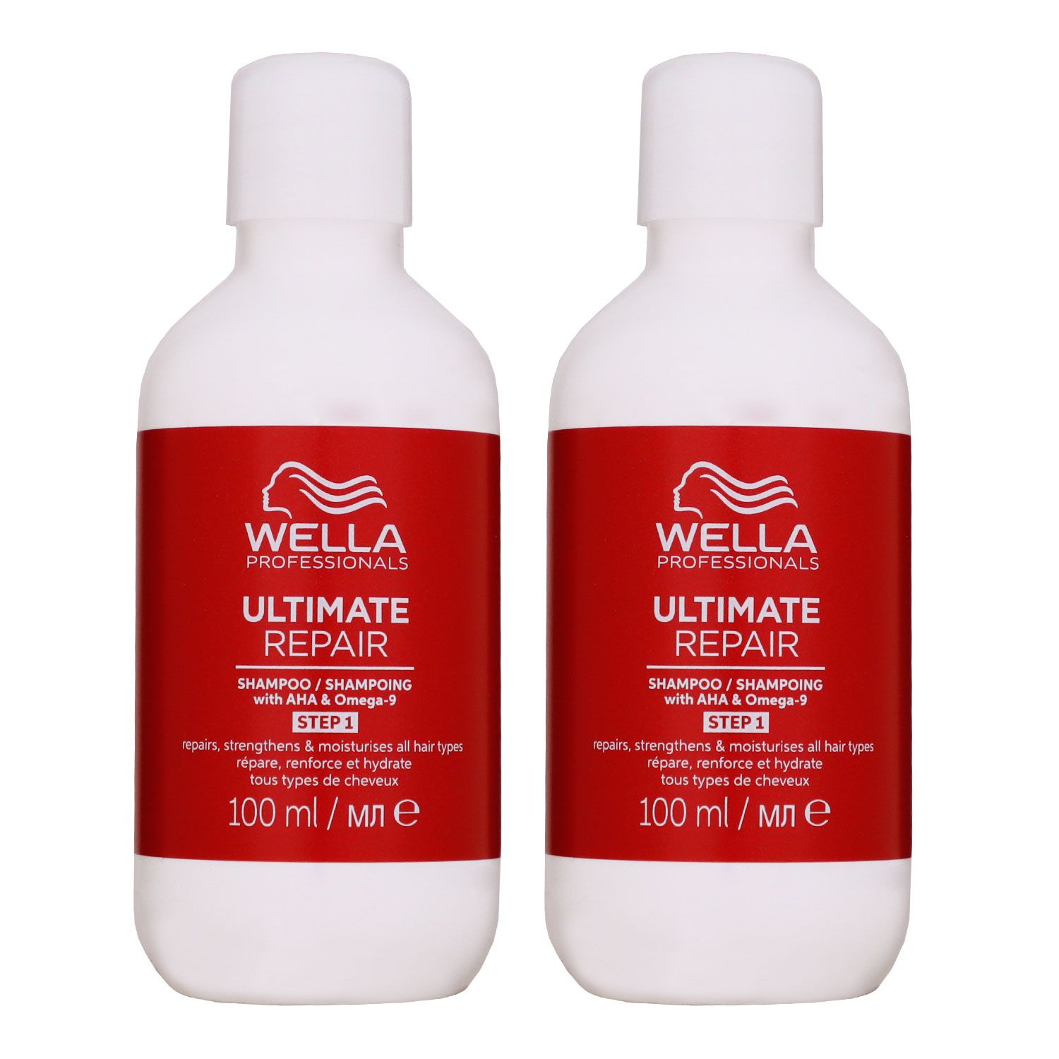 Wella Ultimate Repair 2 x 100 ml Shampoo Step 1 Set