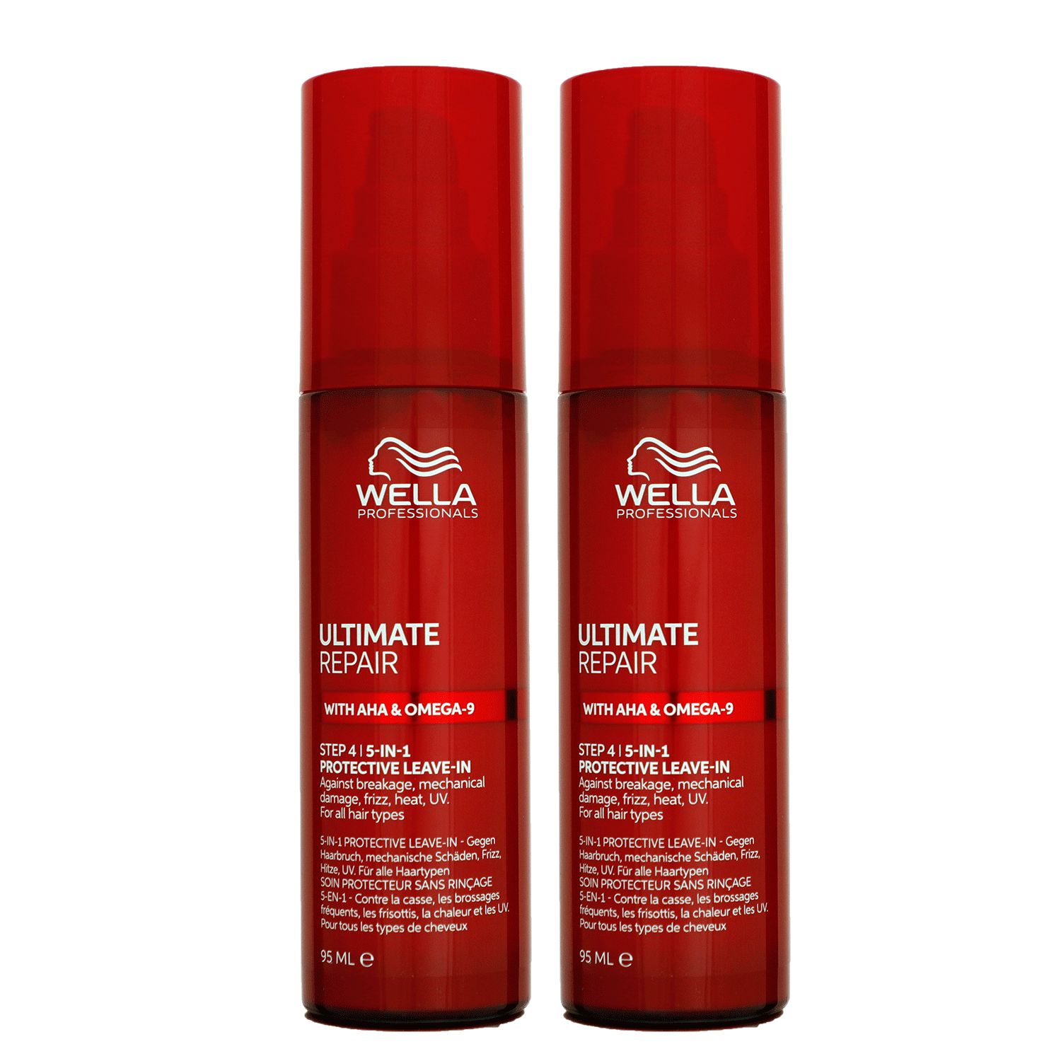 Wella Ultimate Repair 2 x 95 ml Conditioner Step 4 Leave In 5 in 1 Set