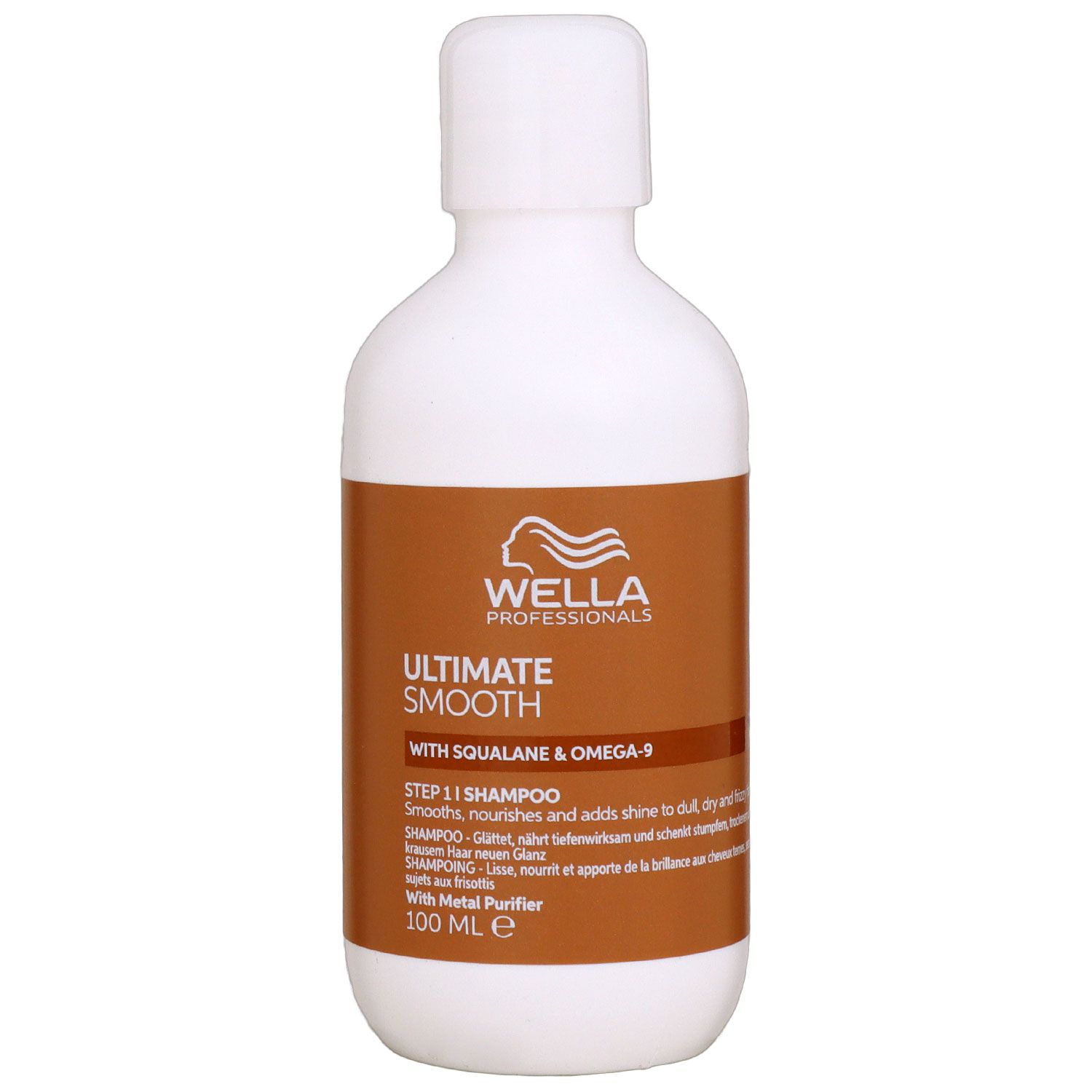 Wella Ultimate Smooth Shampoo 100 ml f�r trockenes Haar Step 1