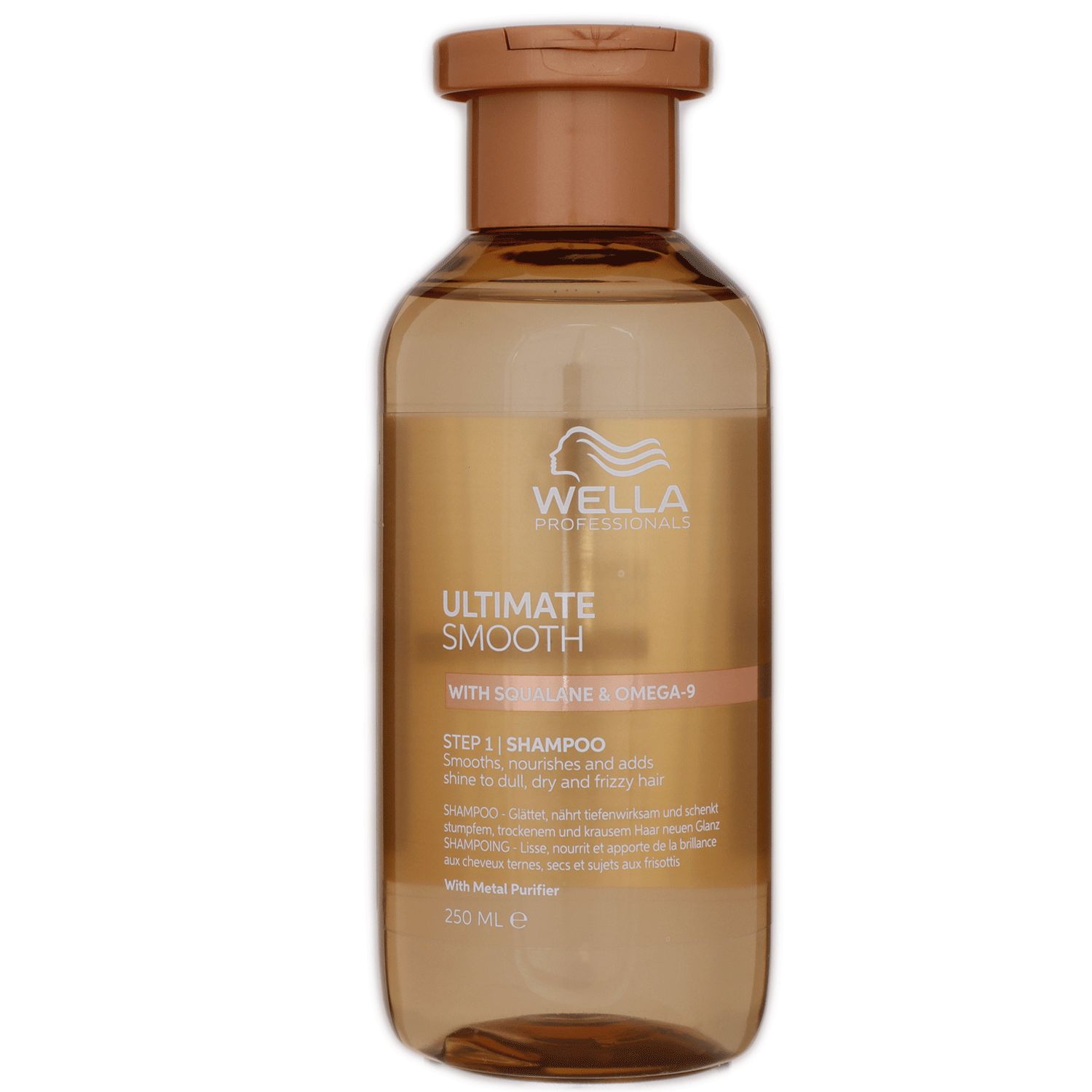 Wella Ultimate Smooth Shampoo 250 ml f�r trockenes Haar Step 1