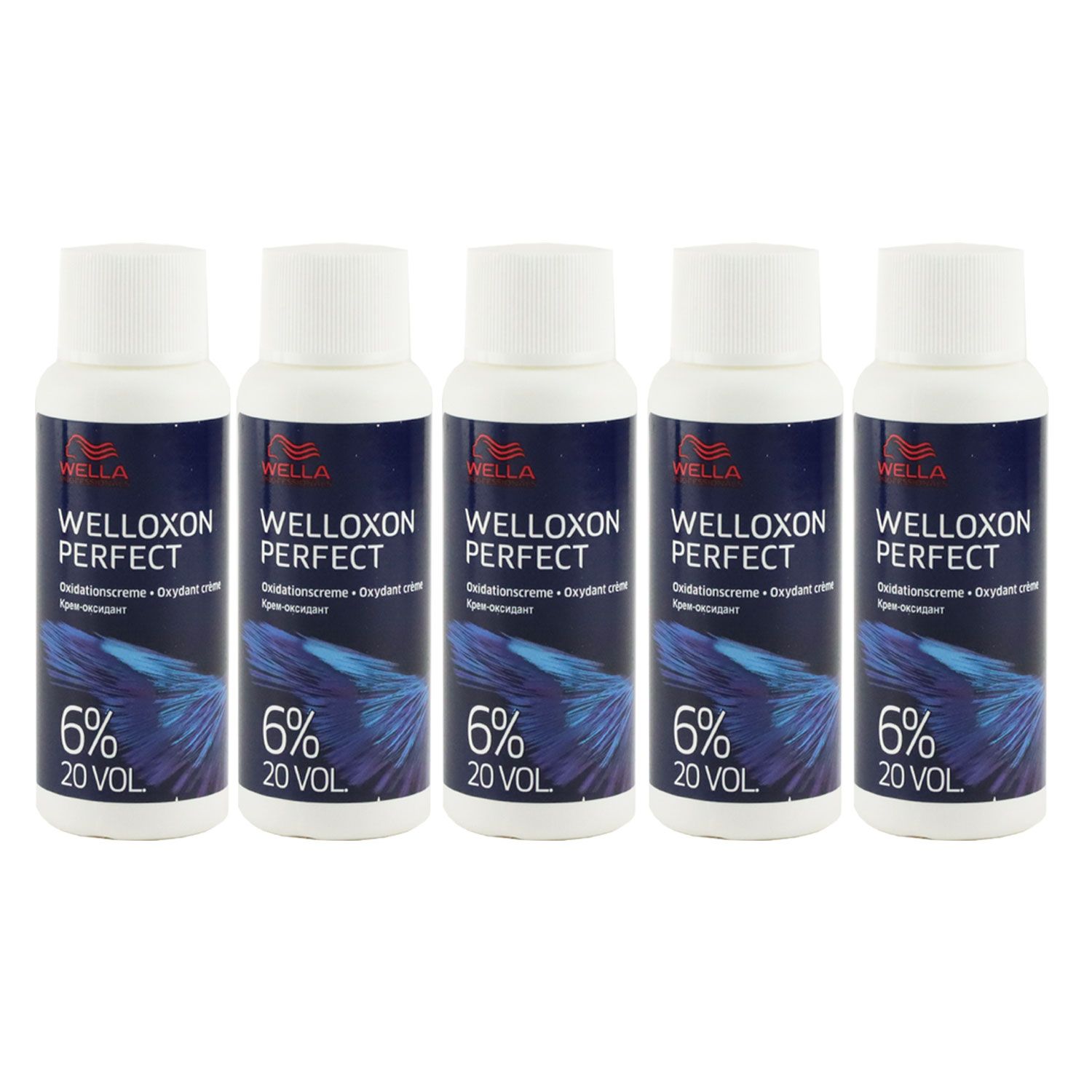 Wella Welloxon 5 x 60 ml Perfect 6% Entwickler Set