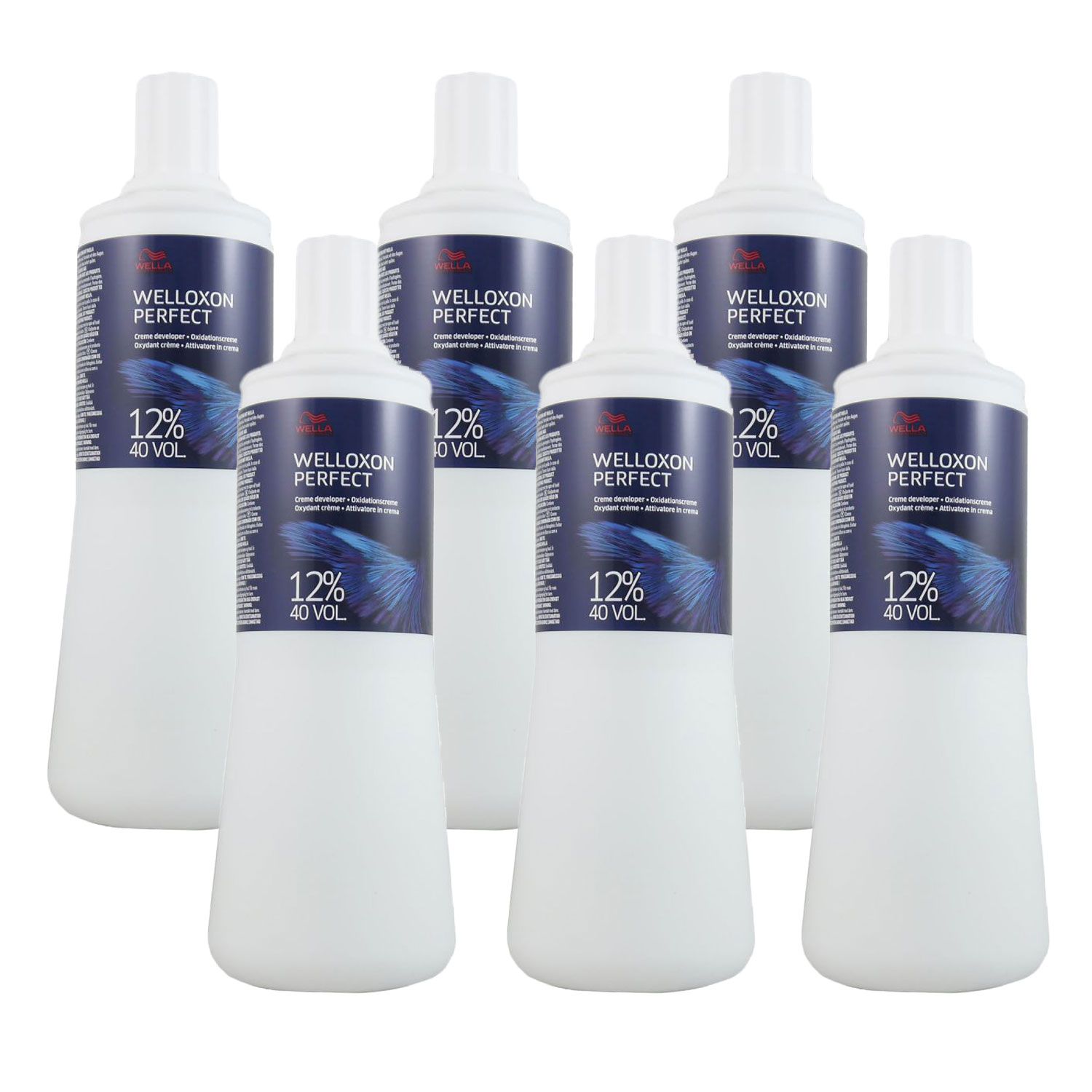 Wella Welloxon Perfect 12 % 6 x 1000 ml Entwickler Set