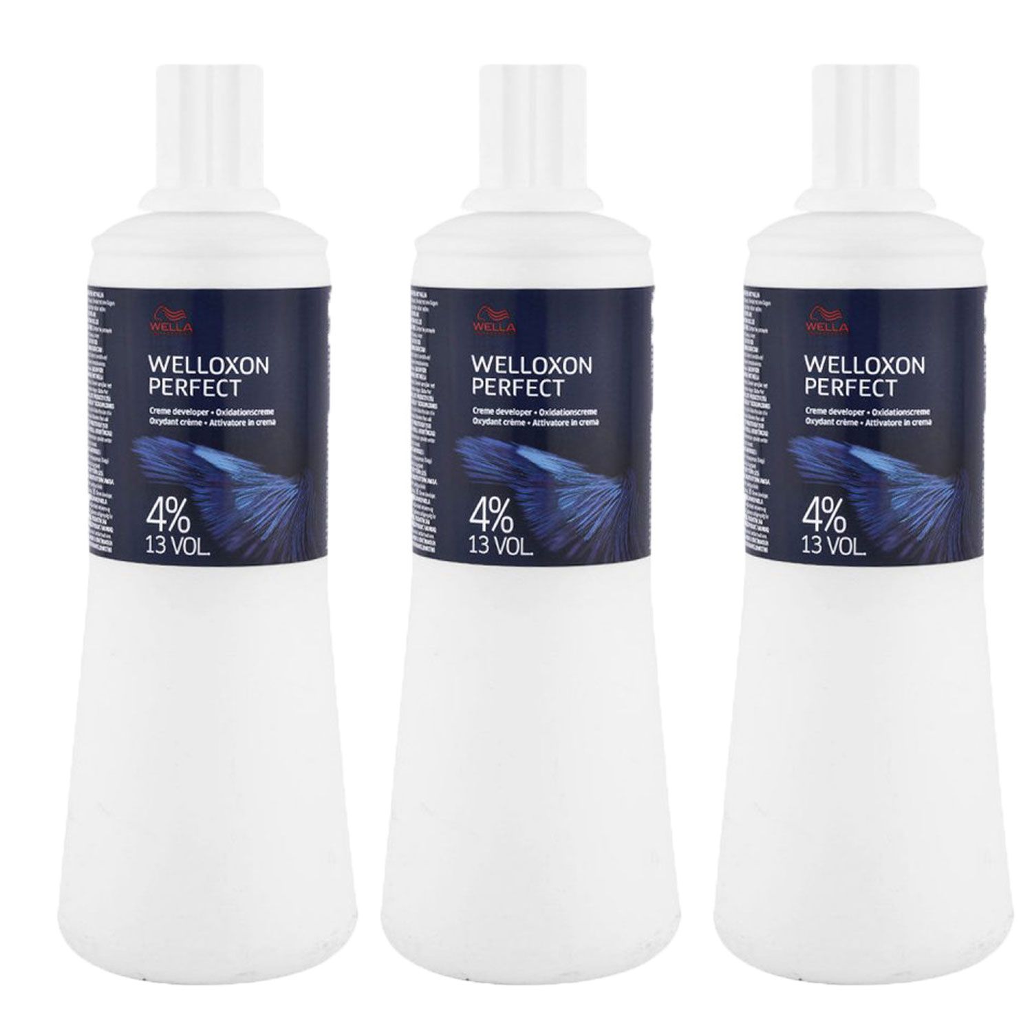 Wella Welloxon Perfect 4% 3 x 1000 ml Entwickler Set