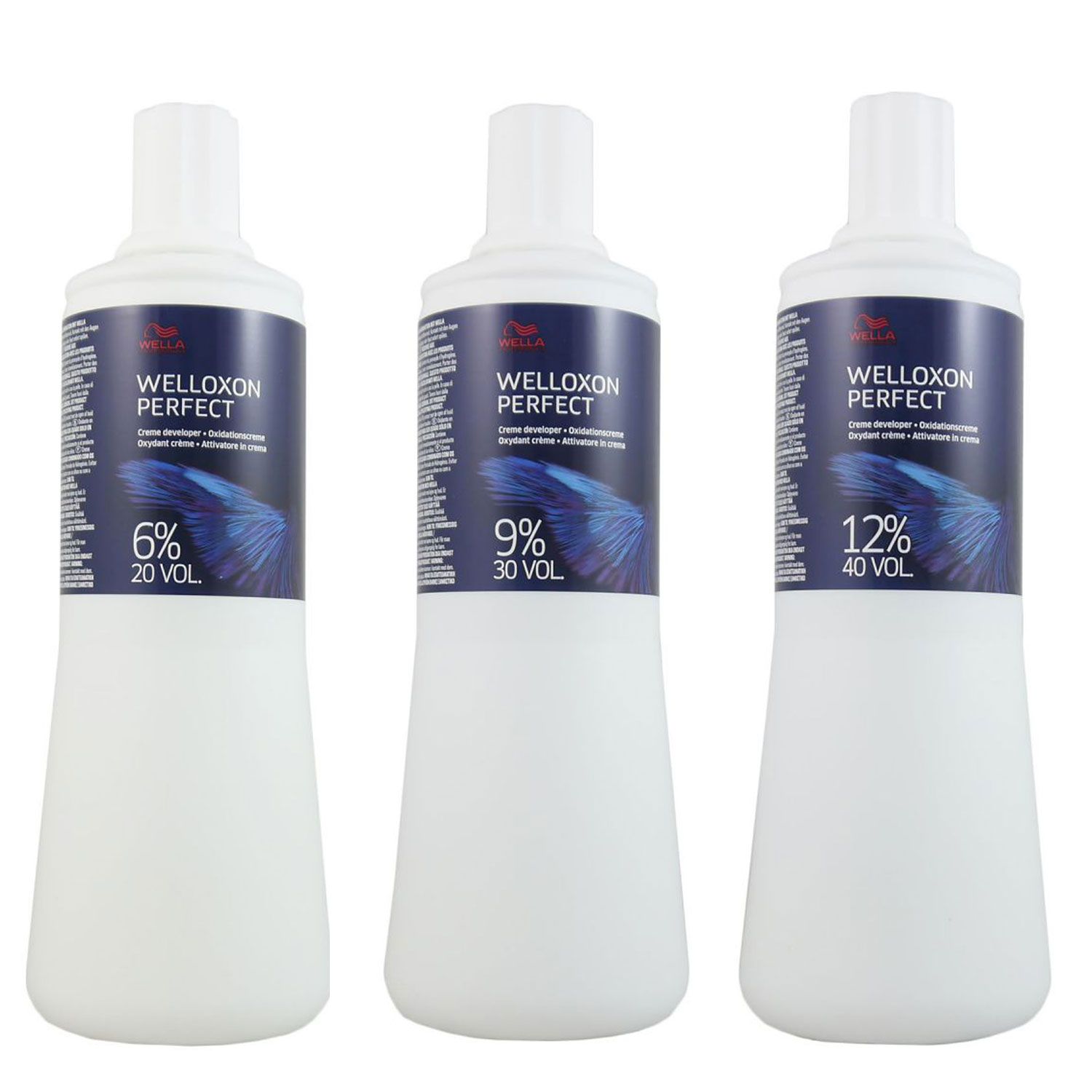Wella Welloxon Perfect 6 % & 9% & 12% je 1000 ml Entwic