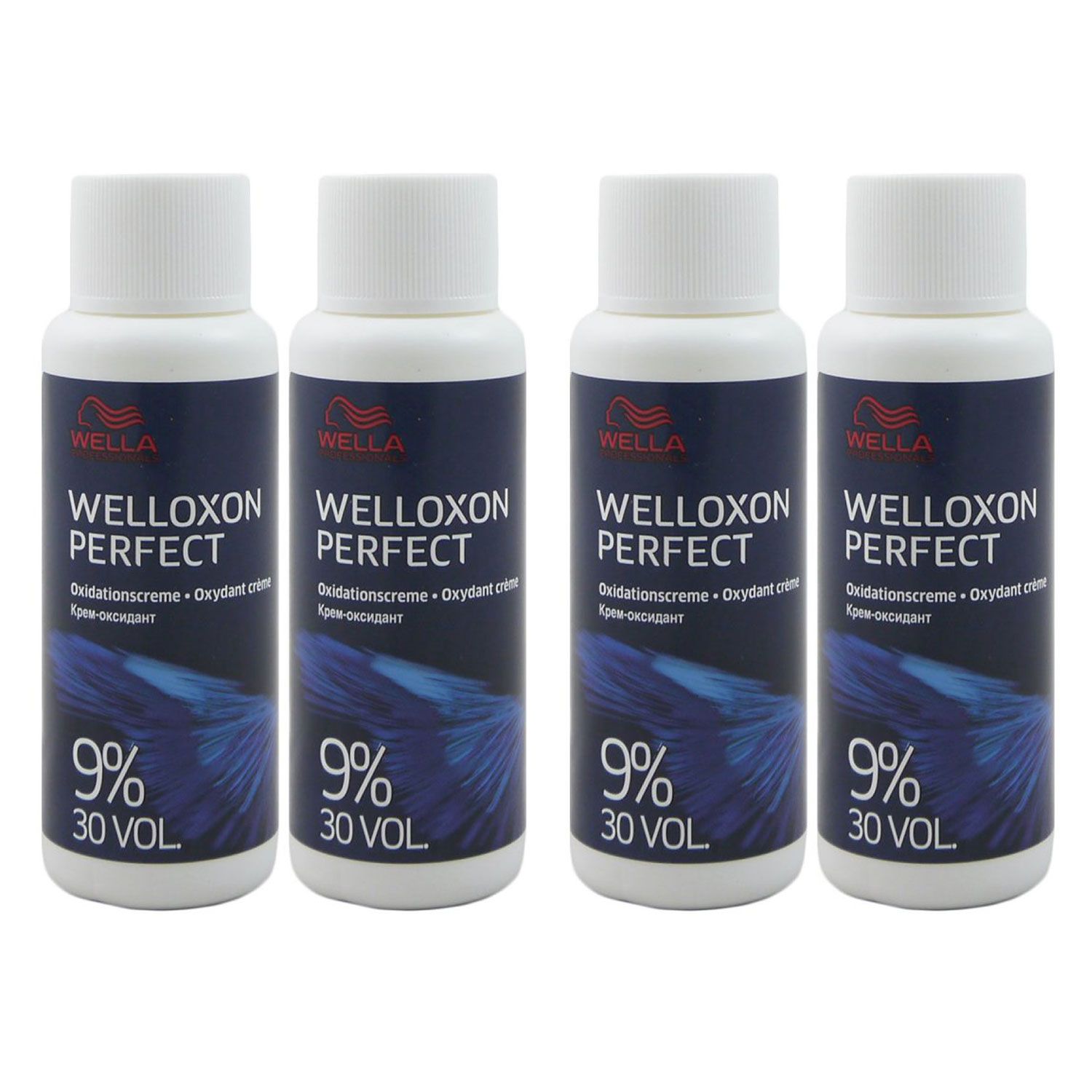 Wella Welloxon Perfect 9% 4 x 60 ml Entwickler Set