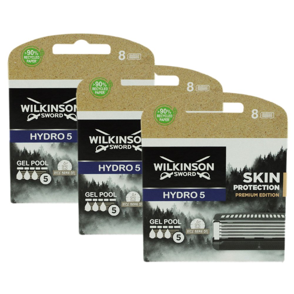 Wilkinson Sword Hydro 5 Skin Protection Premium Edition 3 x 8 ...