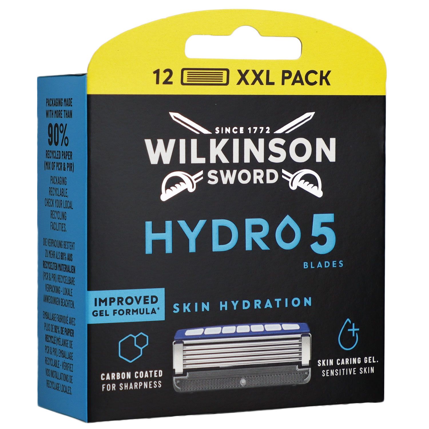Wilkinson Sword Hydro 5 Skin Protection XXL Pack 12 Rasierklingen