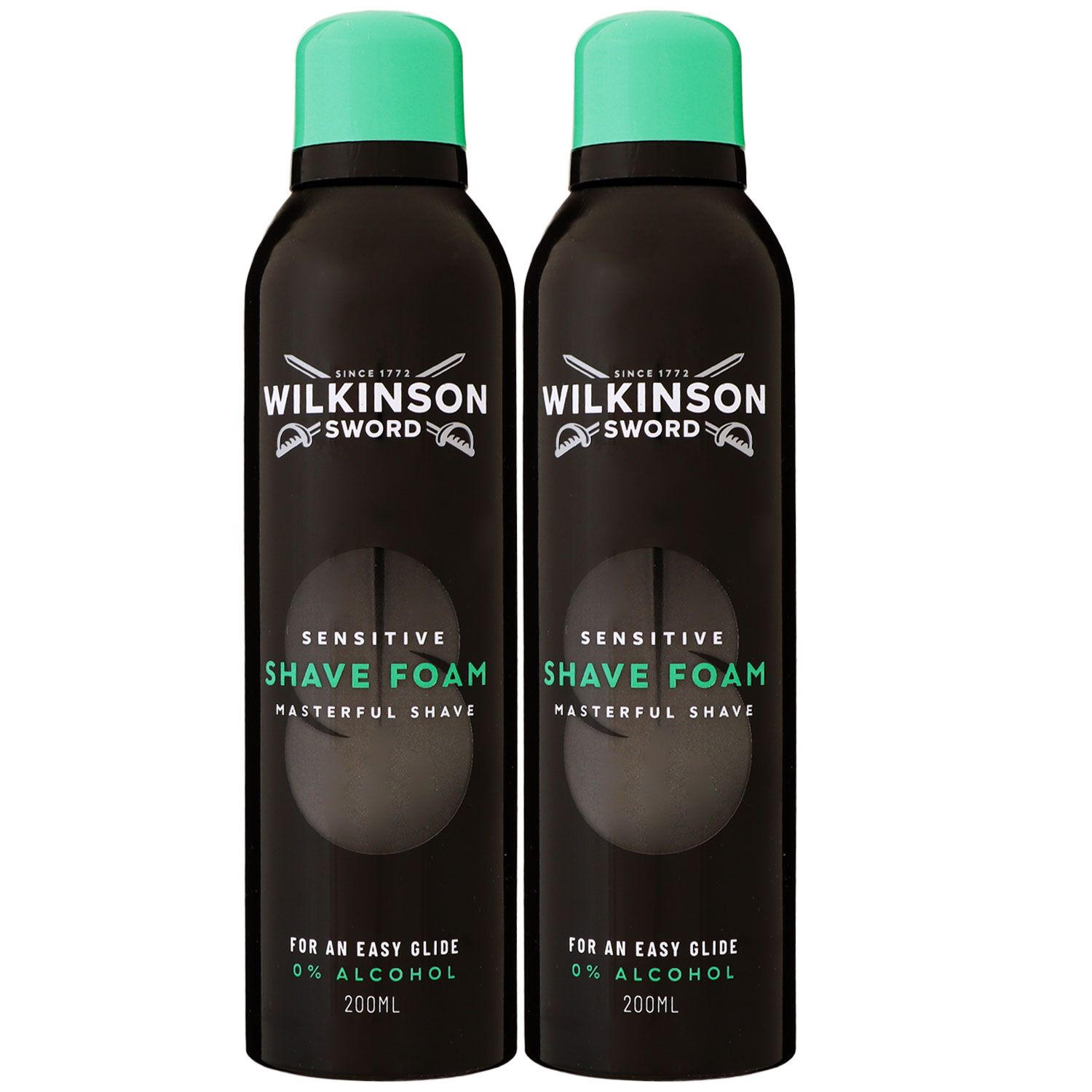 Wilkinson Sword Shave Foam Rasierschaum 2 x 200 ml Sensitive Set