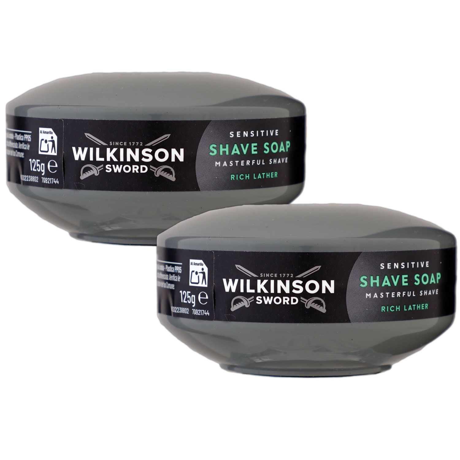 Wilkinson Sword Shave Soap Rasierseife 2 x 125 g sensitive Set