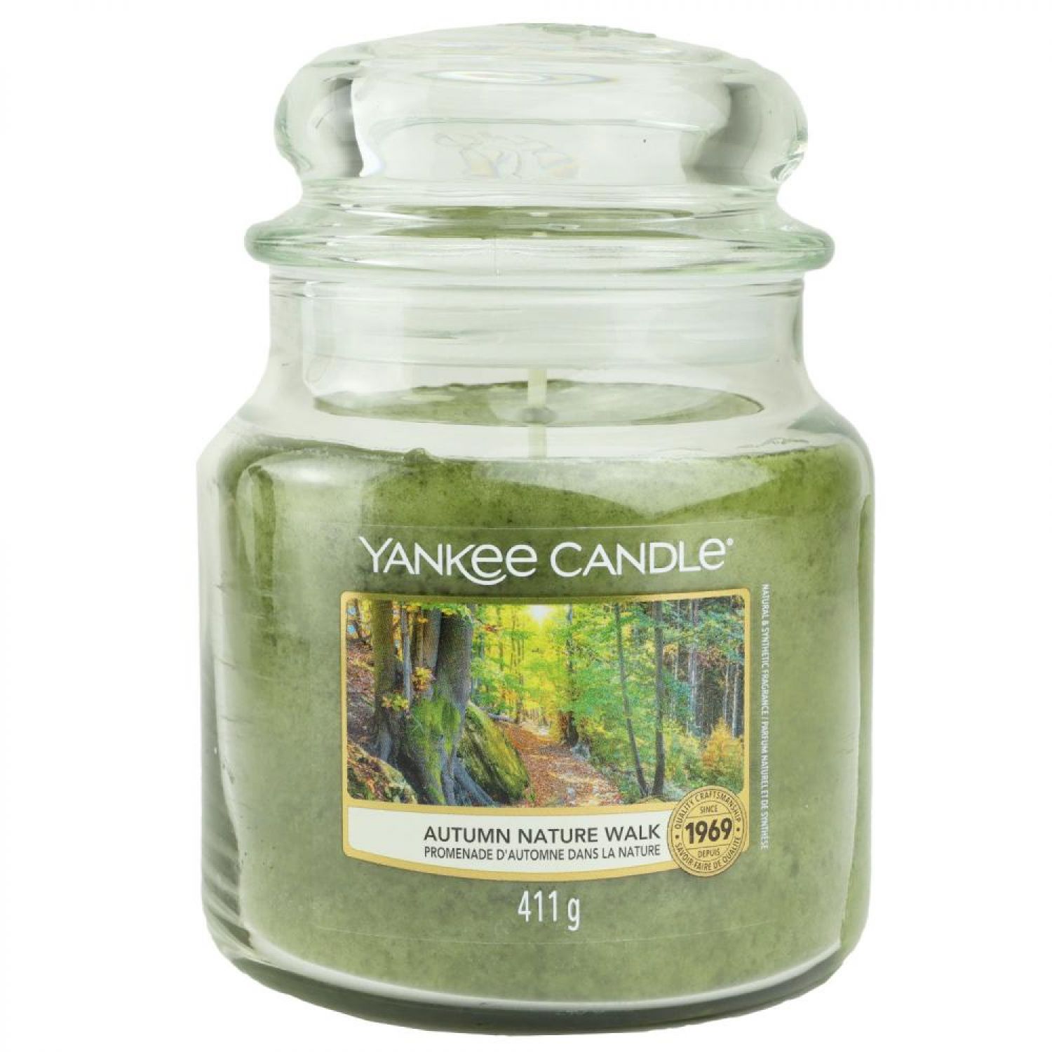 Yankee Candle Duftkerze Autumn Nature Walk im Glas Jar
