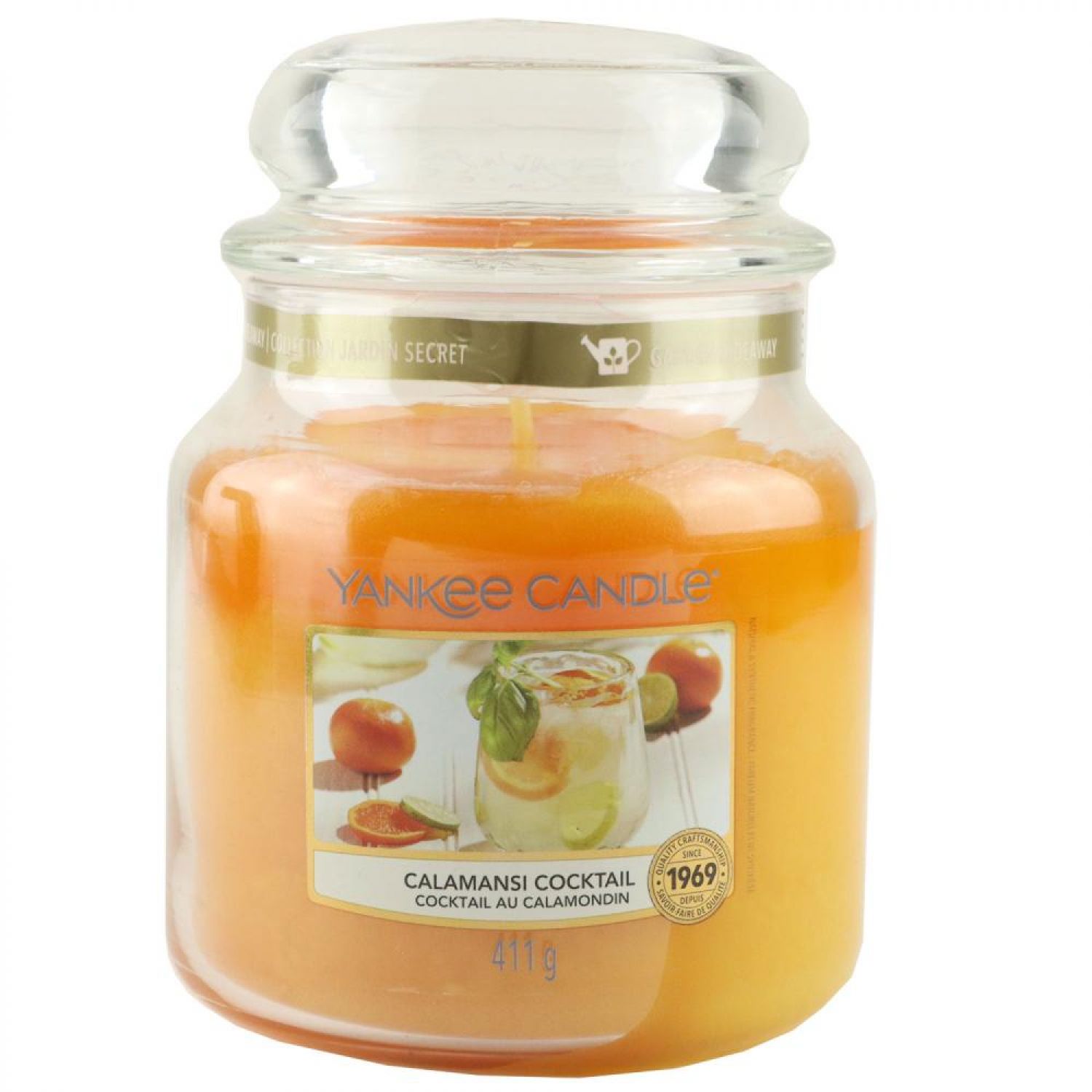 Yankee Candle Duftkerze Calamansi Cocktail Im Glas Jar