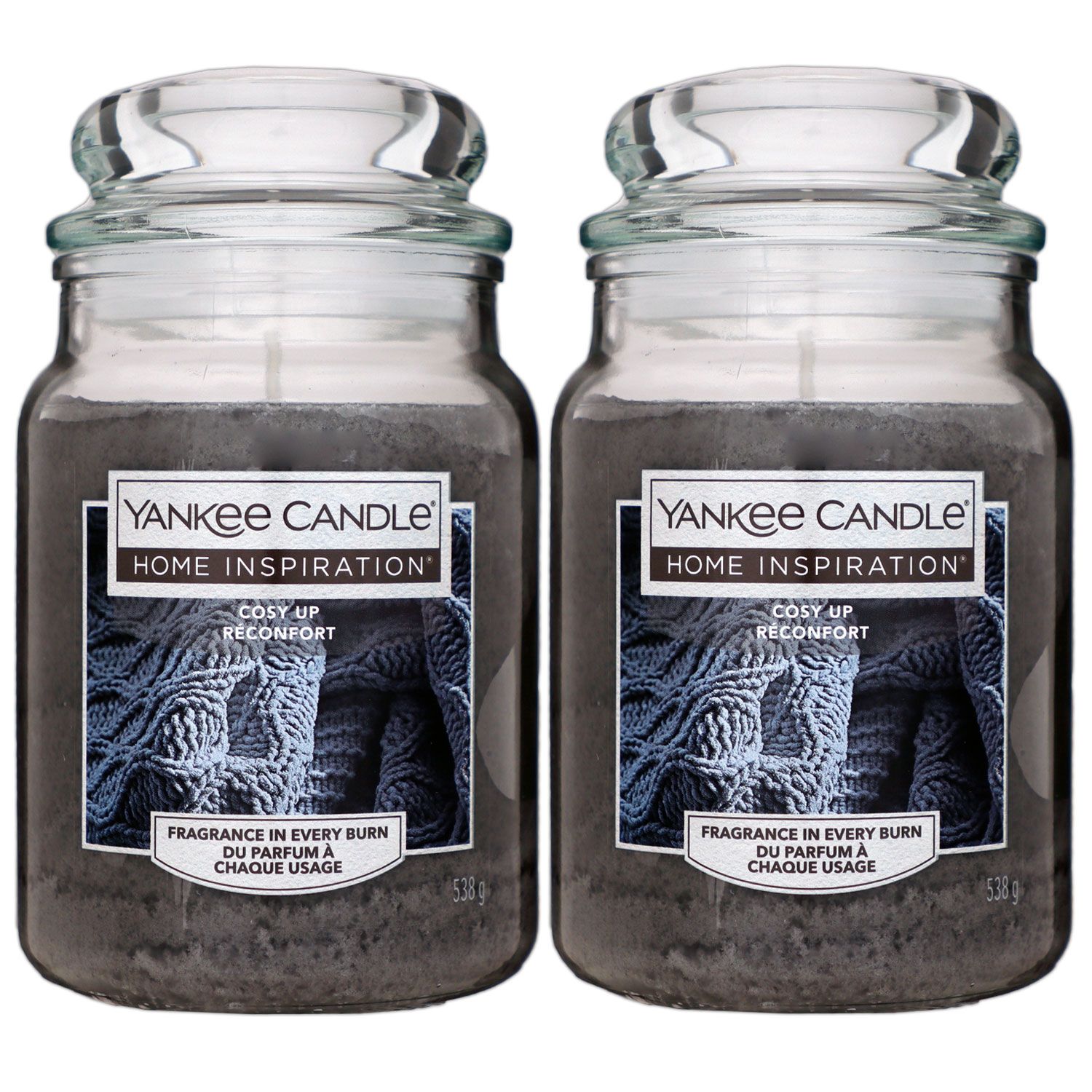 Yankee Candle Home Inspiration Duftkerze Cosy up im Glas 2 x 538 g Housewarmer Set