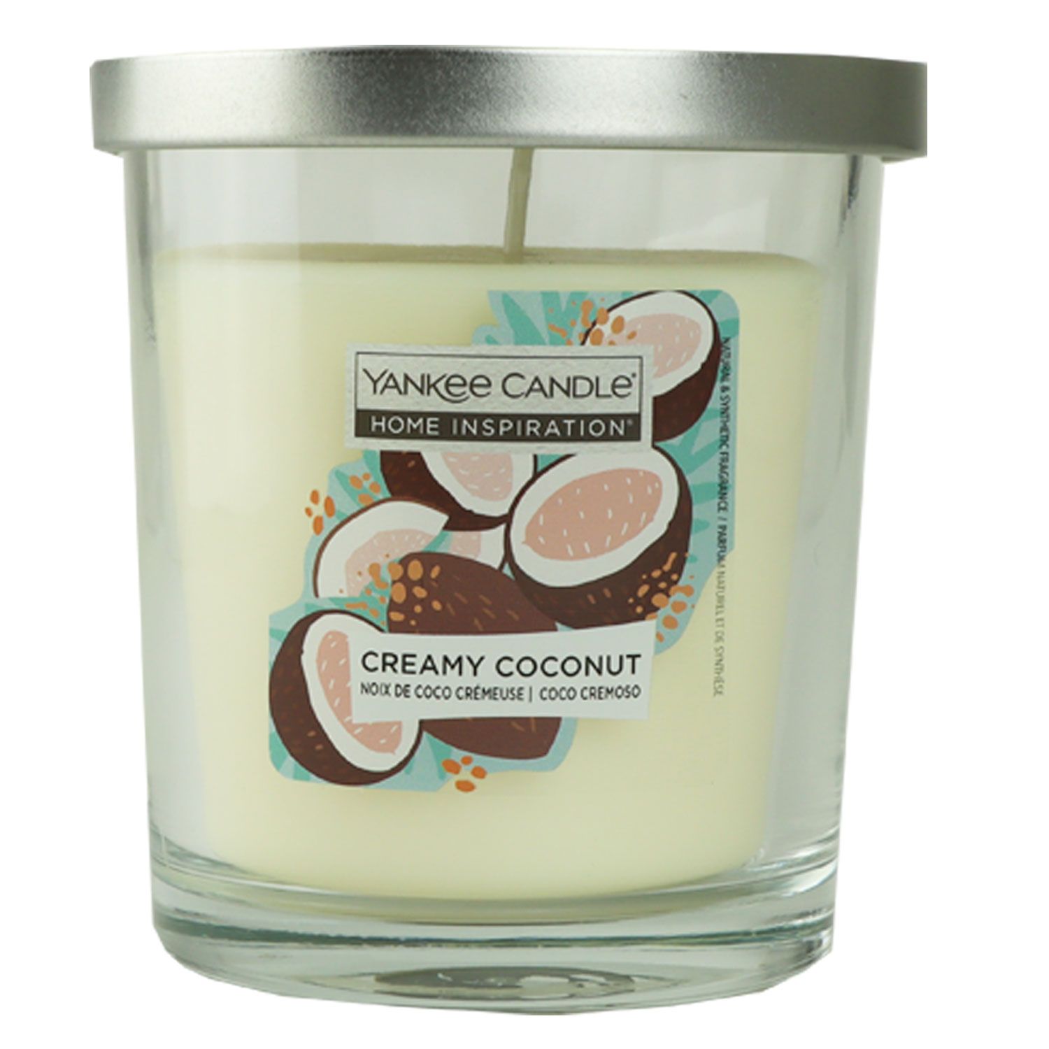 Yankee Candle Creamy Coconut im Glas 200 g bei Riemax
