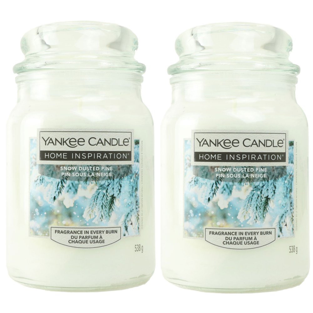 Yankee Candle Snow Dusted Pine 2 x 538 g Set bei Riemax