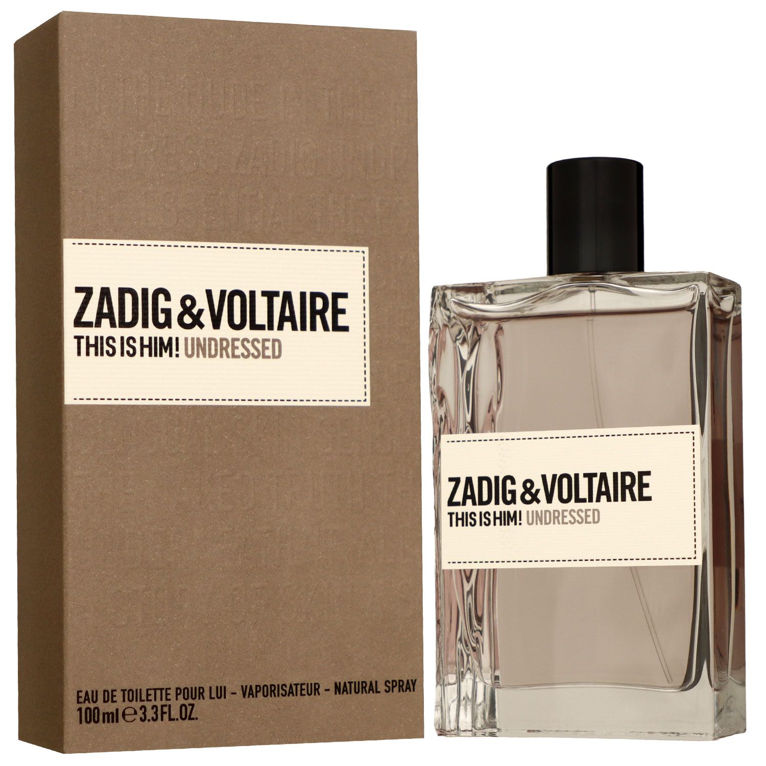 Zadig & Voltaire This Is Him! Undressed 100 ml Eau de Toilette EDT Herrenduft