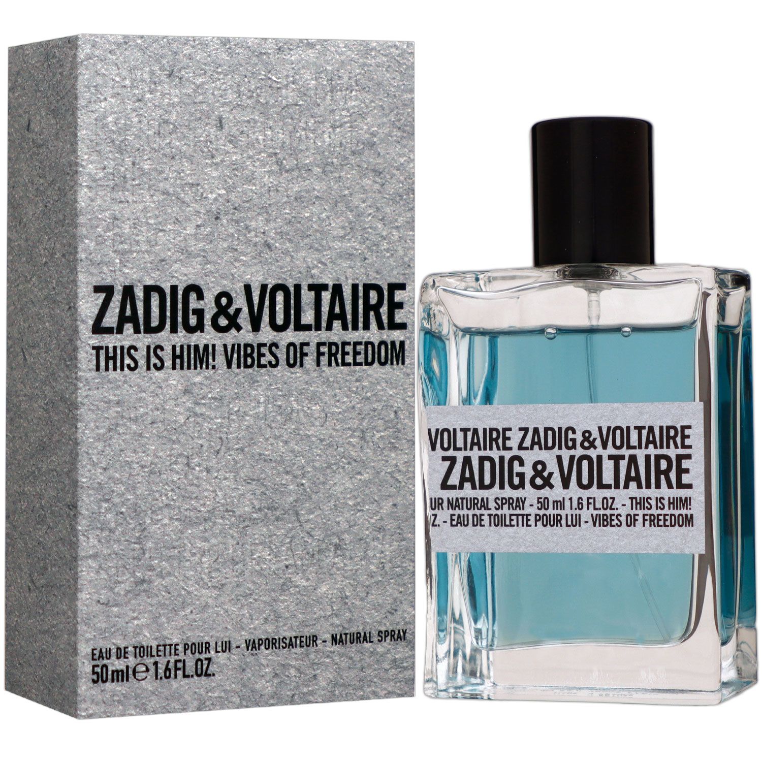 Zadig & Voltaire This Is Him Vibes of Freedom 50 ml Eau de Toilette EDT