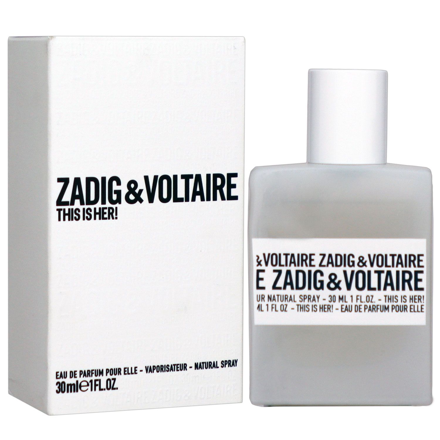 Zadig & Voltaire This is Her 30 ml Eau de Parfum EDP Damenparfum