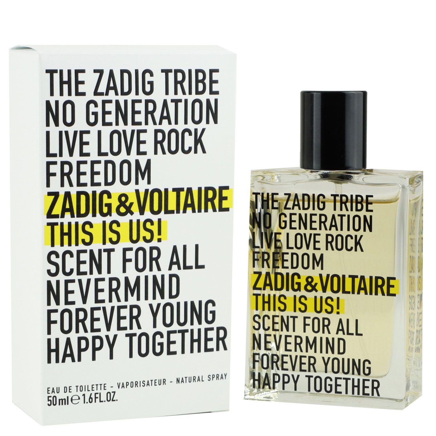 Zadig & Voltaire This is Us 50 ml Eau de Toilette EDT bei Riemax